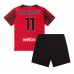 Cheap AC Milan Zlatan Ibrahimovic #11 Home Football Kit Children 2023-24 Short Sleeve (+ pants)